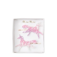 Colourful Glitter Unicorn Hair Slides Meri Meri